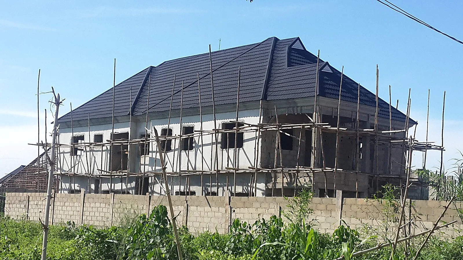 Scaffolding stage, premium duplex build